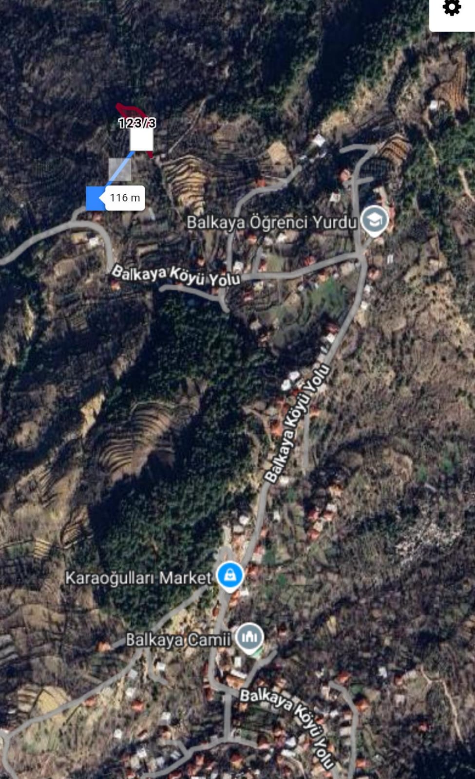 Antalya / Gündoğmuş / Balkaya Mahallesinde 1.450 m² SATILIK TARLA  - ANTALYA GÜNDOĞMUŞ fotoğraf 3